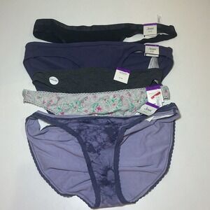 NWT XXL 5-Pack Assorted Cotton Panties/Underwear, Retail $40